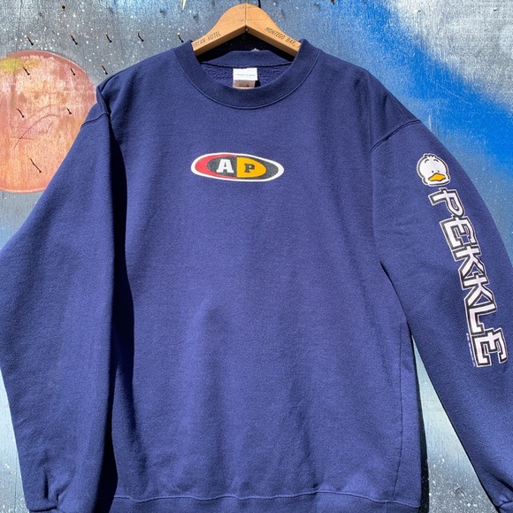 Sanrio Other - Vintage 90s Ahiru no Pekkle Sanrio sweatshirt blue